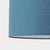2020s Nova Float Contemporary Chairside Arc Floor Lamp - Satin Nickel Finish Steel Base, Turquoise Linen Drum Shade, Dimmable, 75 Inch Modern Statement Lamp For Sale - Image 5 of 8