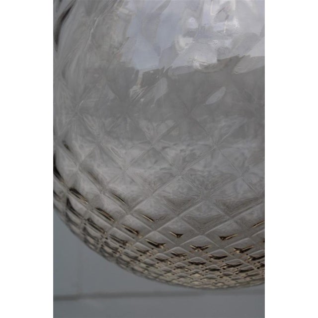 Big Grey Ball Murano Chandelier from Venini, 1960s For Sale - Image 10 of 14