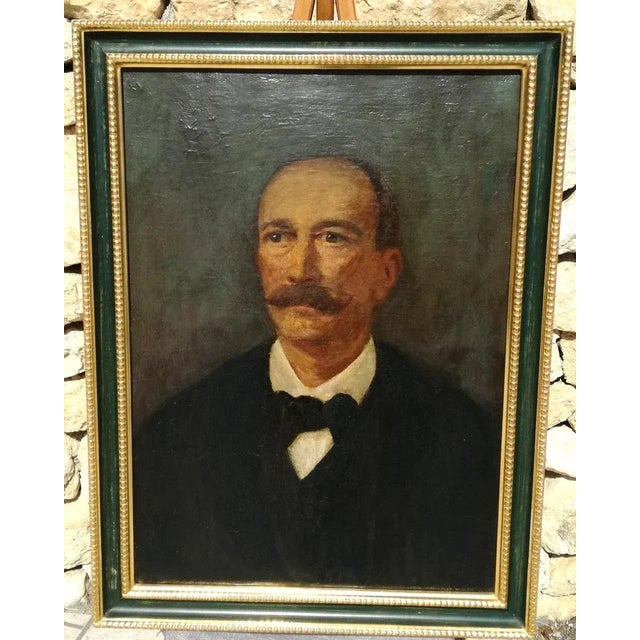 Carlo Ceroni, Portrait, 1870, Oil on Canvas, Framed For Sale - Image 6 of 6