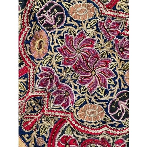 Vintage Rashti Douzi Embroidery, 1920s For Sale - Image 9 of 18