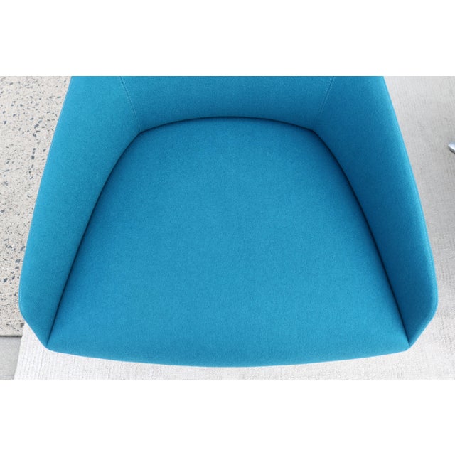 Contemporary Lievore Altherr Molina for Andreu World Alya Swivel Lounge Chair For Sale - Image 13 of 18