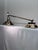 Brass Vintage Traditional Patinated Brass and Black Marble Tabletop Adjustable Desk Lamp For Sale - Image 8 of 12