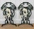Art Deco Vintage Art Deco Architectural Figural Jester Bench Sides - A Pair For Sale - Image 3 of 7