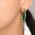 9.34 cts Natural Zambian emerald earring in 18k gold For Sale - Image 14 of 18