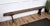 Antique Rustic Italian Wooden Bench, 1890s For Sale - Image 9 of 10