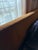 Mid-Century Modern Custom Wall to Wall Velvet Headboard and Walnut King Sized Bed Frame For Sale - Image 3 of 5
