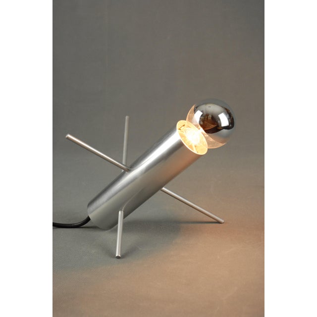 Cricket R-60 Table Lamp by Otto Wasch for Raak, Amsterdam, 1960s For Sale - Image 6 of 12