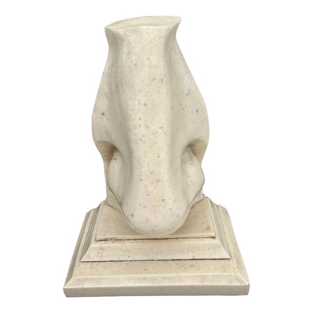 Oversized Nose Sculpture Bookend Pop Art For Sale