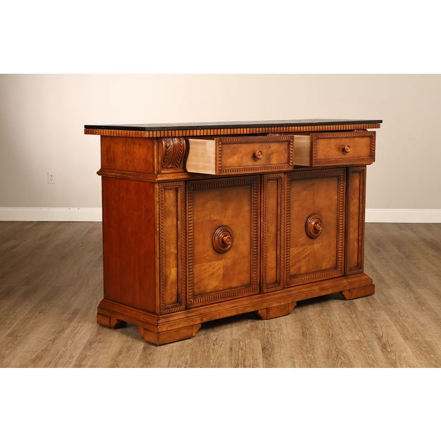Century Furniture Century Furniture Chatsworth Collection Slate Top Sideboard Credenza For Sale - Image 4 of 18