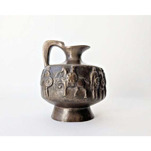 Vintage Bronze Jug, 1970s For Sale - Image 10 of 14