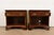 1970s Ethan Allen Georgian Solid Cherry Wood Nightstands, Pair For Sale - Image 5 of 13