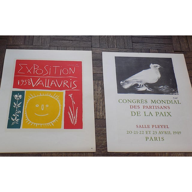 Mid-Century Modern Vintage Mid 20th Century Ltd. Edition Mourlot Color Lithographs - Picasso - Set of 8 For Sale - Image 3 of 11