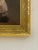 Charcoal Miniature Léon Bonnat “Roman Girl at a Fountain” Portrait Print in Gilt Frame For Sale - Image 8 of 10