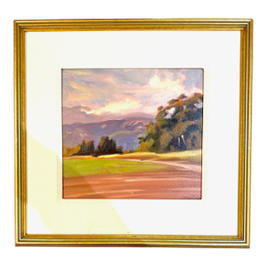 Listed American Artist Arturo Tello Landscape Oil Painting