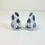 1950s Vintage Boho Chic Delft Chicken Salt & Pepper Shakers - A Pair. For Sale - Image 12 of 16