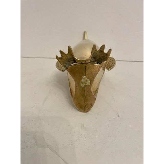 Brass Brass Penguin Sculpture For Sale - Image 8 of 10