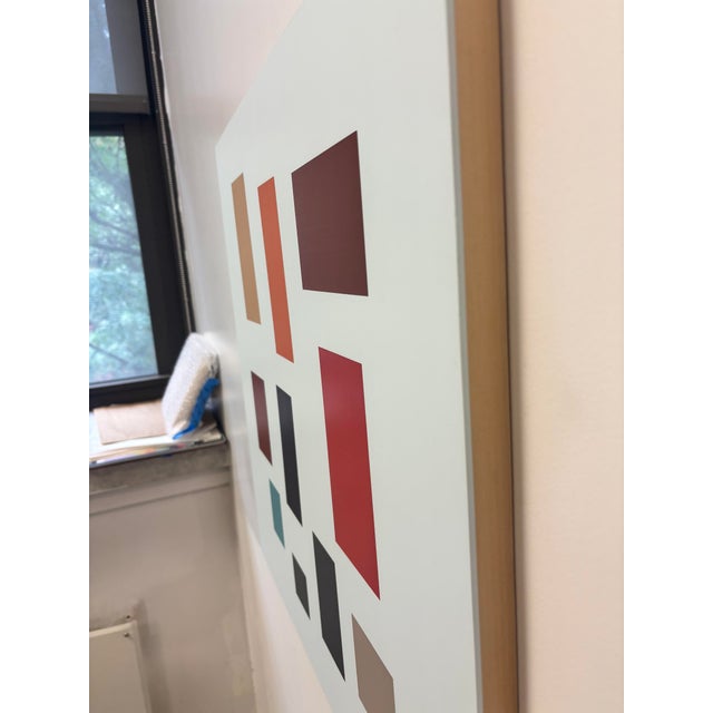 Tom McGlynn Contemporary Abstract Acrylic on Birch Panel "Ensemble" by Tom McGlynn For Sale - Image 4 of 6