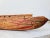 Scarce Native American Carved Painted Antique Dugout Canoe Model For Sale - Image 4 of 12