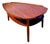 Vintage MCM Swedish Yngve Ekstrom Teak Surfboard Coffee Table For Sale