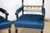 Set of Blue Armchairs, 1830s For Sale - Image 10 of 16