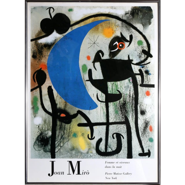 Femme Et Oiseux Dans La Nuit, Joan Miro For Sale In New York - Image 6 of 6