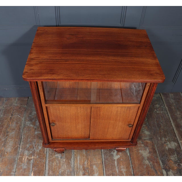 1940s Art Deco French Rotating Cocktail Cabinet, 1940 For Sale - Image 5 of 15