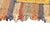 Yellow Antique Handwoven Gabbeh Palas Textile Art For Sale - Image 8 of 8