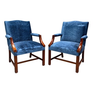 Early 19th Century English Regency Armchairs For Sale