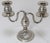 Fine Quality Pair of Antique Hand Made 800 Grade Continental Coin Silver Candelabras For Sale - Image 4 of 13