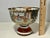 Ceramic Antique Meiji Period Japanese Kutani Polychrome Porcelain Stem Cup Footed Bowl For Sale - Image 7 of 7