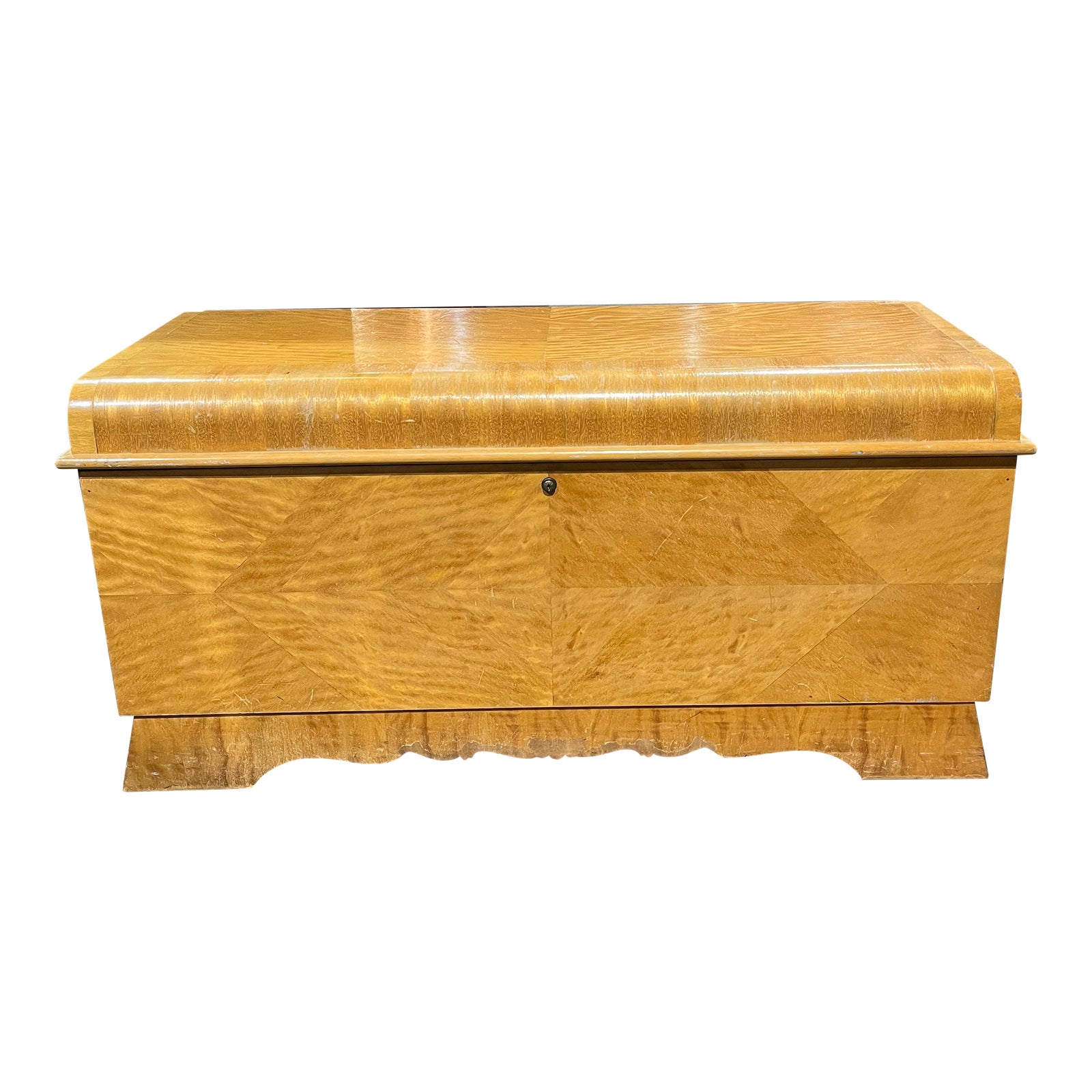 Mid 20th Century Lane AltaVista, Vintage Bent Top Hope Chest Chairish