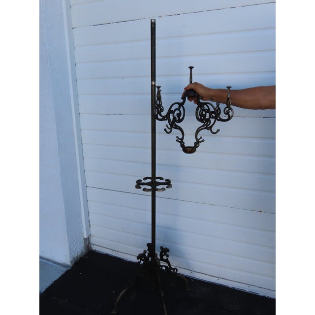 Victorian Late 1800s Tall Coat Hat Rack Umbrella Stand 6629 For Sale - Image 16 of 18
