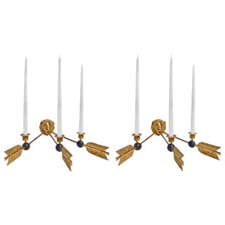 Russian First Empire Period Ormolu Sconces- Pair For Sale