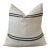 100% Belgian Linen Auburn Pillow Cover With Insert and Hidden Zipper For Sale