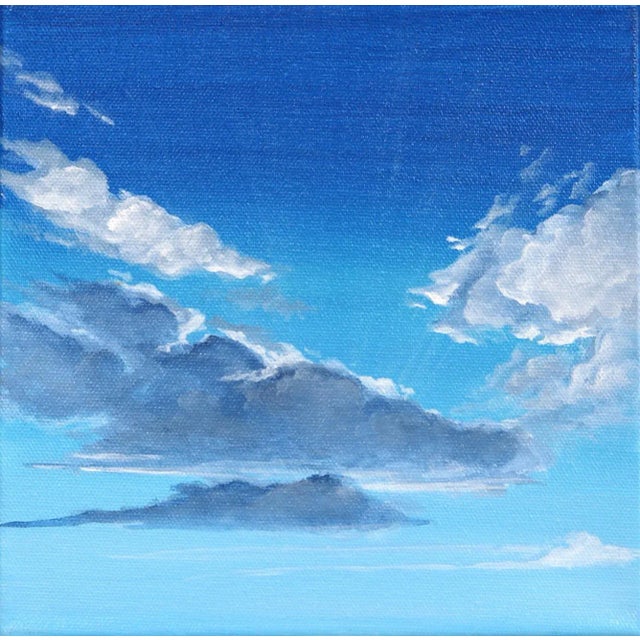 "Celestial" Contemporary Skyscape Acrylic Painting by Nichole McDaniel For Sale