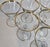 Gold Rimmed Crystal Champagne Coupes- Set of Six For Sale - Image 12 of 13