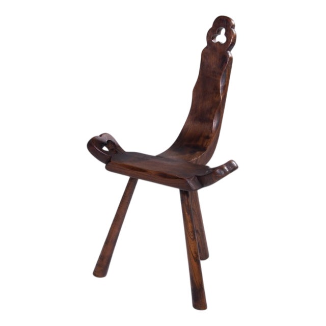 Brutalist Spanish Chair, 1960s For Sale