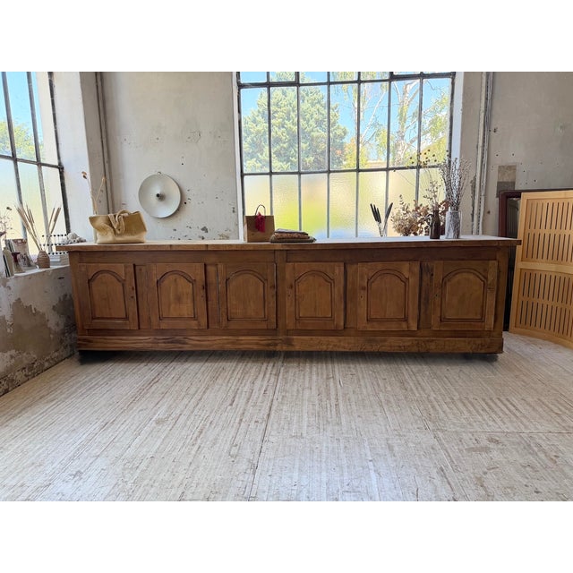 Rustic Sideboard in Oak, 1950s For Sale - Image 4 of 18