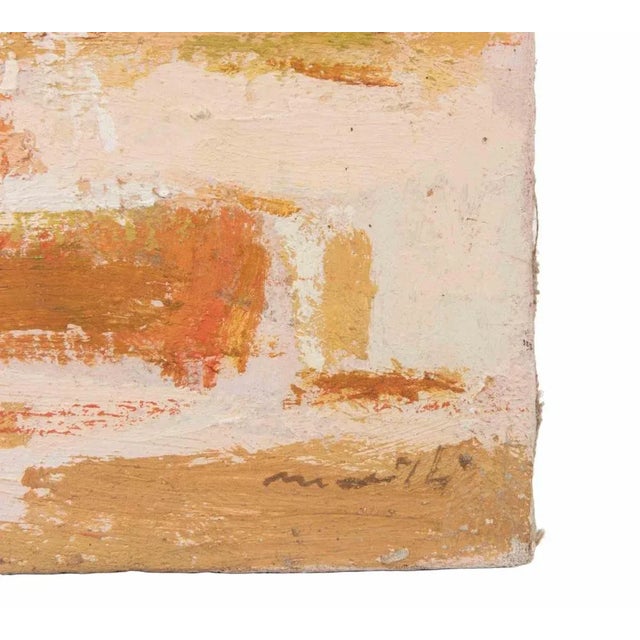 Franco Marzilli, View of Piazza del Popolo, Oil Painting, 1970s For Sale - Image 4 of 6