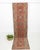 1970s Vintage Turkish Handmade Wool Cotton Orange Runner Rug For Sale - Image 10 of 11