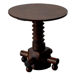 Rustic Side Table, France, 1950s For Sale