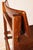 Wood Early Oak Dining Table with Diamond-Carved Chairs by Giuseppe Rivadossi, 1979, Set of 5 For Sale - Image 7 of 9