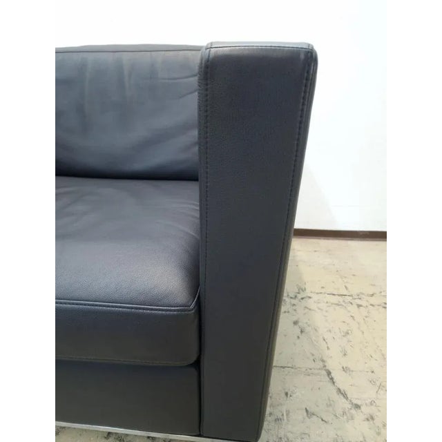 Leather 500 Club Chair #0458 in Gray by Norman Foster for Walter Knoll / Wilhelm Knoll For Sale - Image 5 of 13