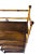 Chinoiserie Antique Bamboo Bookcase, Five Woven Shelves For Sale - Image 3 of 10