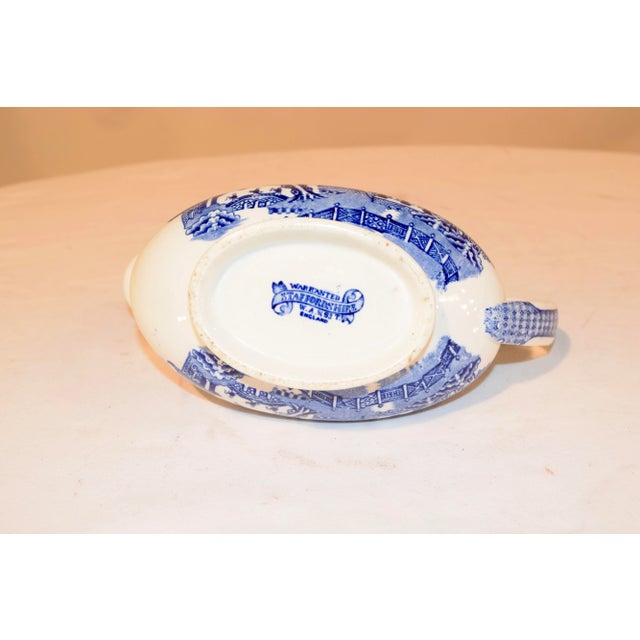 Late 19th C Adams Gravy Boat For Sale In Greensboro - Image 6 of 8