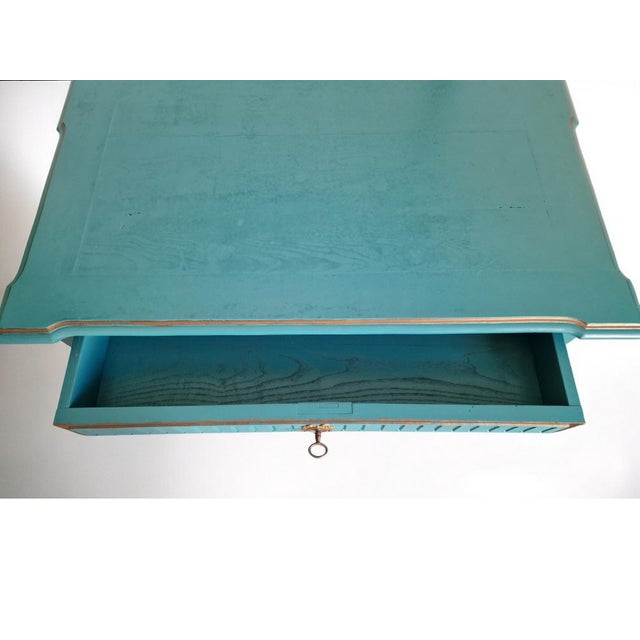 Small Vintage Louis XVI Style Desk, 1920s For Sale - Image 3 of 10