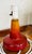 Red Volcanic Glazed Table Lamp by Michael Andersen & Son for Søholm, 1960s For Sale - Image 9 of 9
