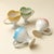 2020s Art Deco Flower-Shaped Ceramic Coffee Cup - Set of 4 For Sale - Image 5 of 8