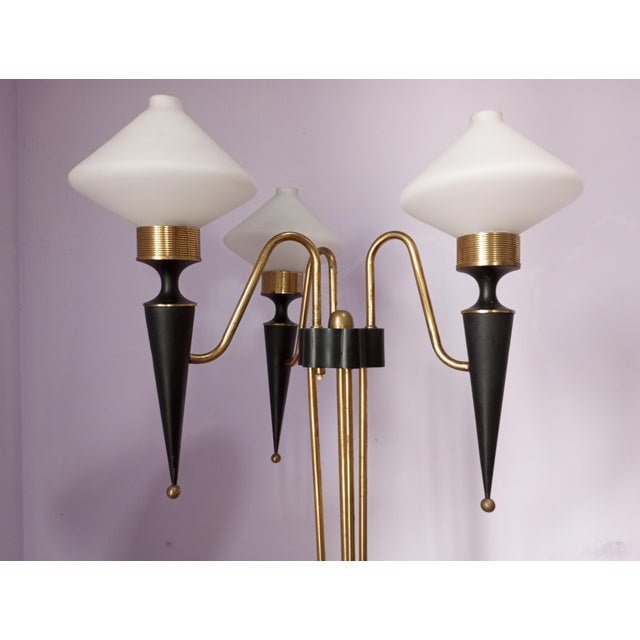 Vintage Floor Lamp from Maison Arlus, France, 1960s For Sale - Image 11 of 18
