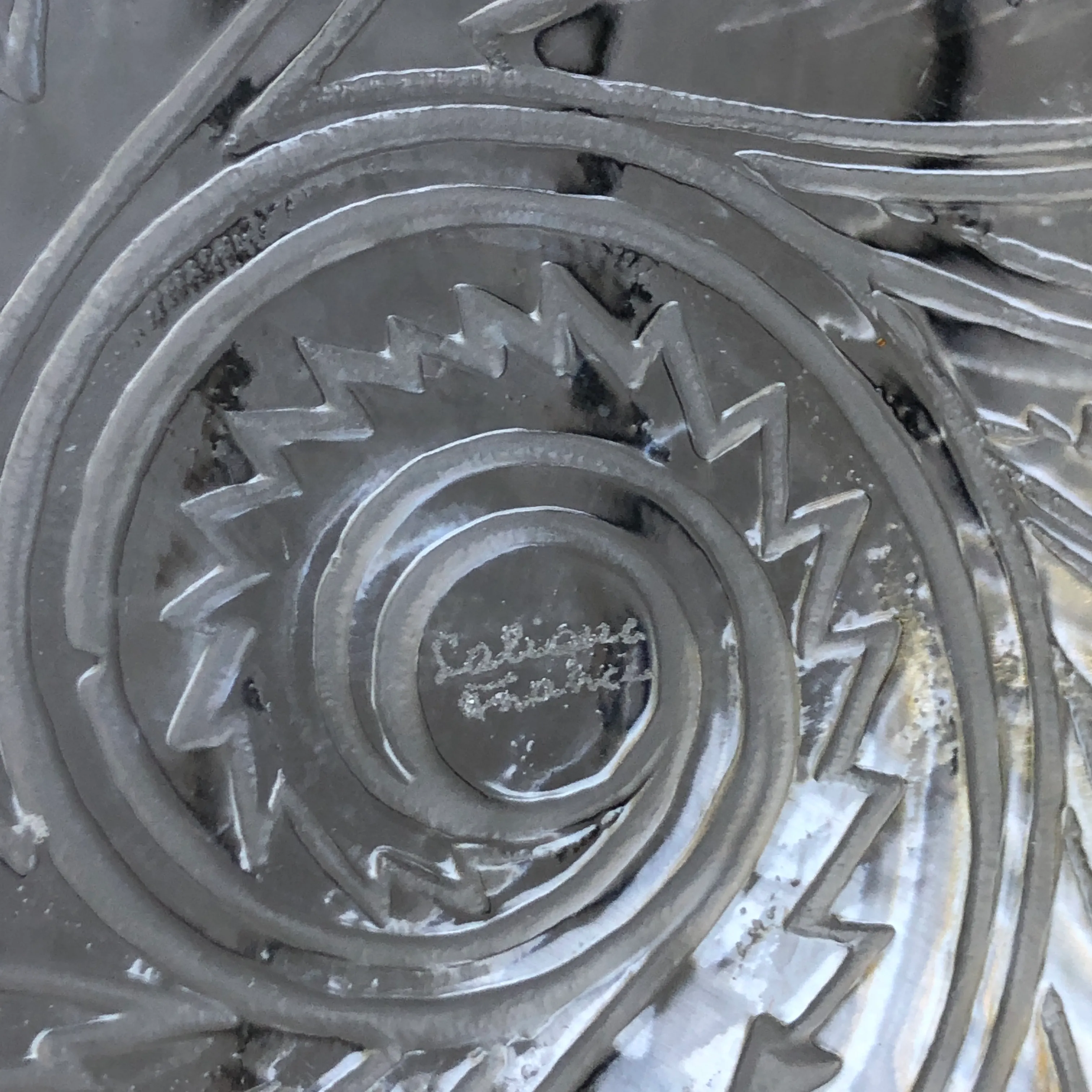 Lalique Crystal Pinsons Bird Bowl | Chairish